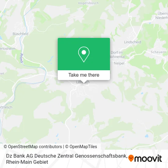 Карта Dz Bank AG Deutsche Zentral Genossenschaftsbank