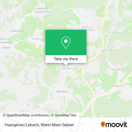 Карта Haargenau Lebach