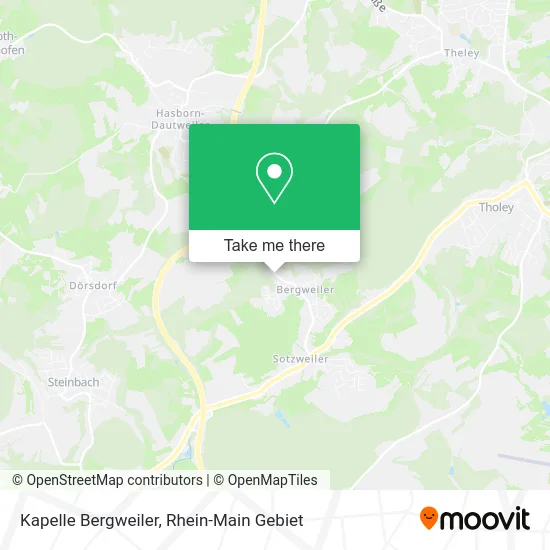 Карта Kapelle Bergweiler