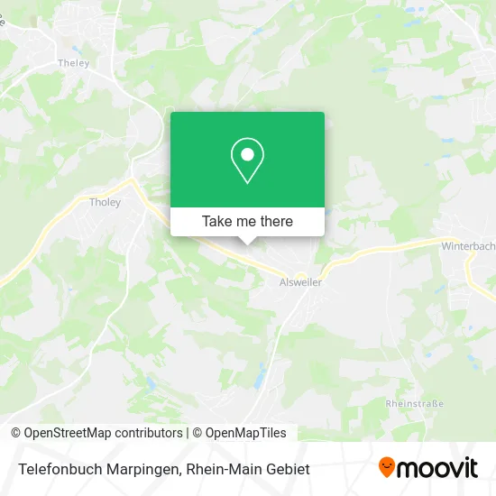 Карта Telefonbuch Marpingen