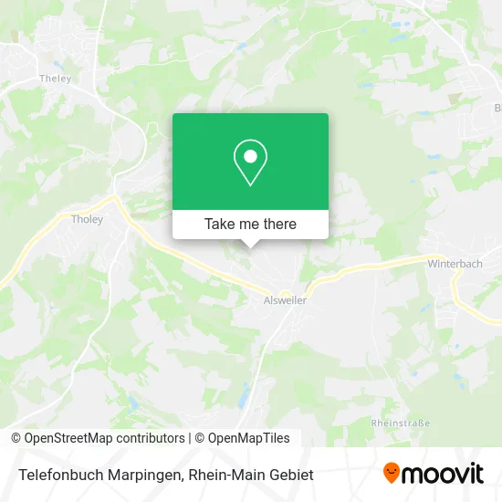 Карта Telefonbuch Marpingen