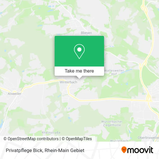 Карта Privatpflege Bick