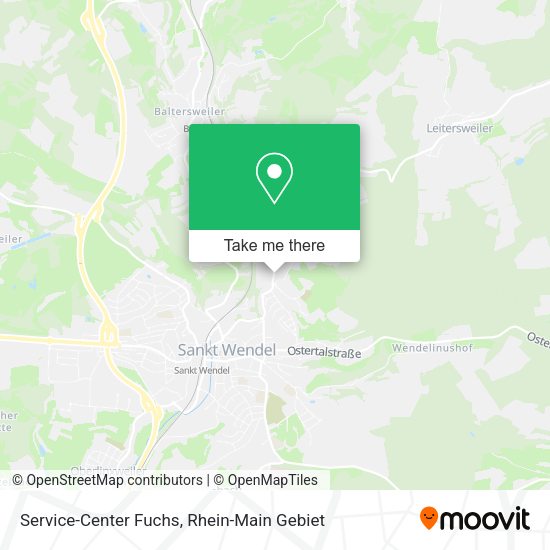 Карта Service-Center Fuchs