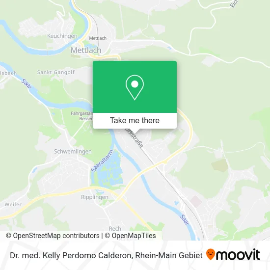 Dr. med. Kelly Perdomo Calderon map