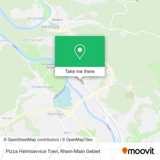 Карта Pizza Heimservice Trevi