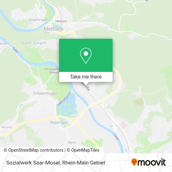Карта Sozialwerk Saar-Mosel