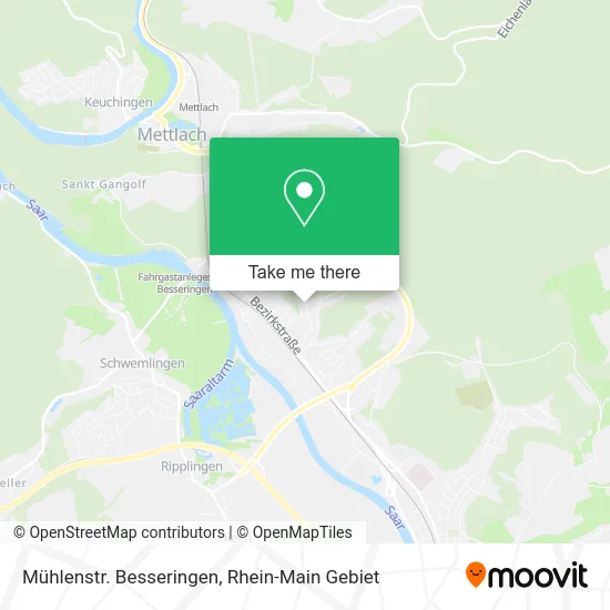 Mühlenstr. Besseringen map