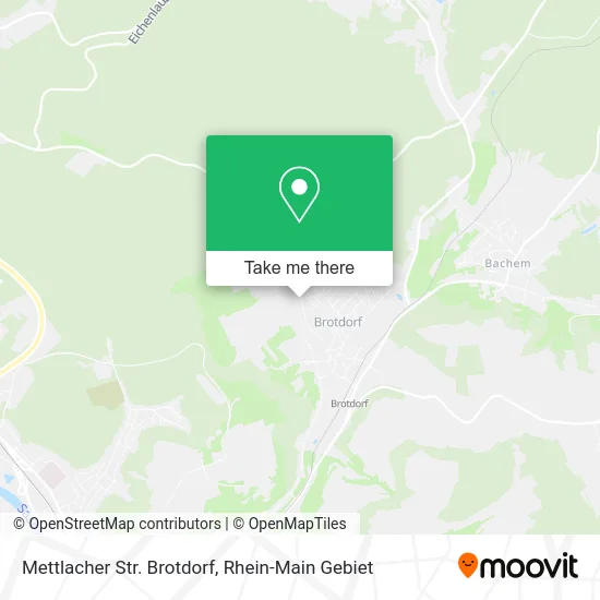 Карта Mettlacher Str. Brotdorf