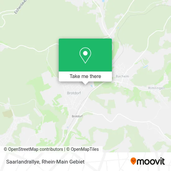 Карта Saarlandrallye