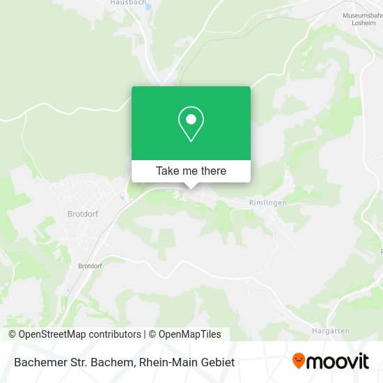 Карта Bachemer Str. Bachem