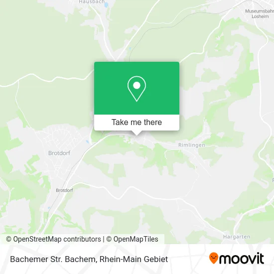 Карта Bachemer Str. Bachem