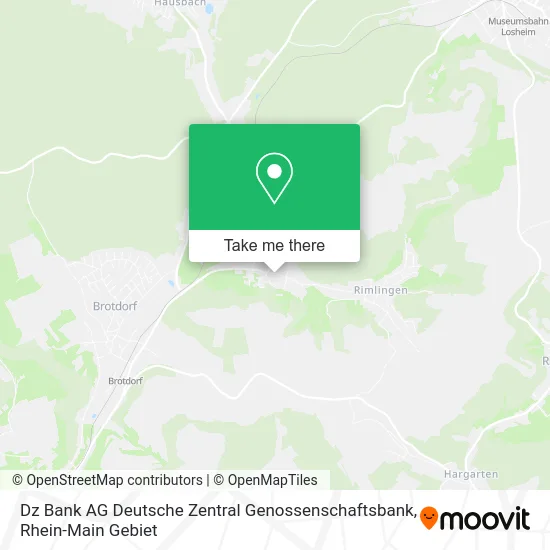 Карта Dz Bank AG Deutsche Zentral Genossenschaftsbank