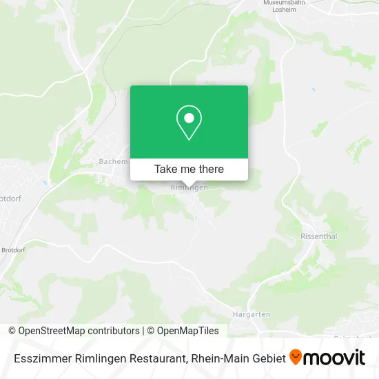 Карта Esszimmer Rimlingen Restaurant