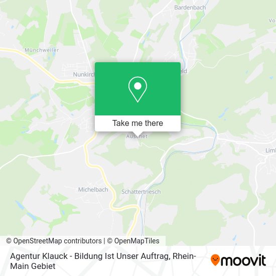 Карта Agentur Klauck - Bildung Ist Unser Auftrag