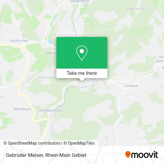 Карта Gebrüder Meiser