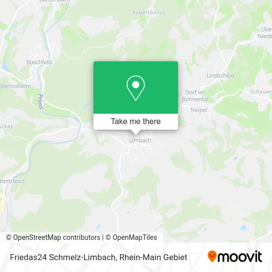 Карта Friedas24 Schmelz-Limbach