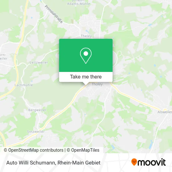 Карта Auto Willi Schumann