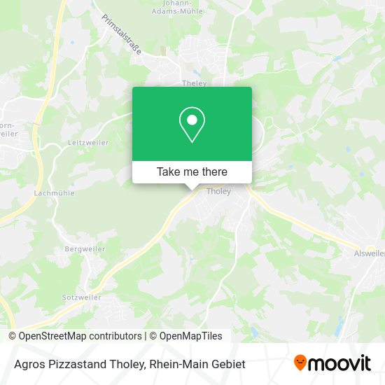 Карта Agros Pizzastand Tholey