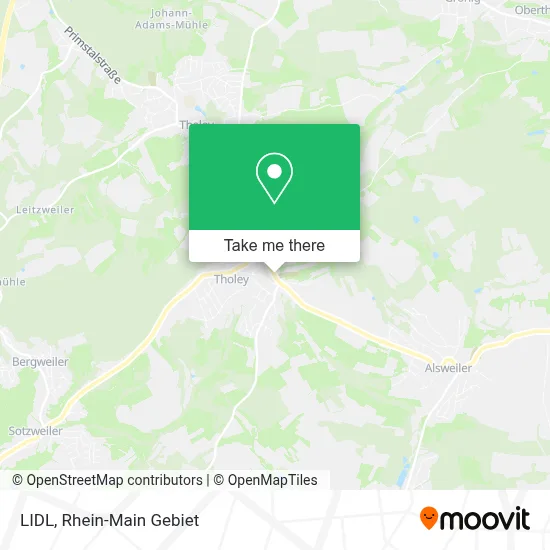 LIDL map