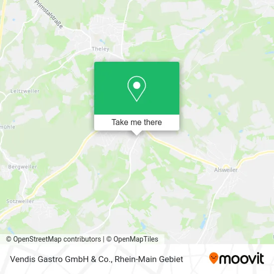 Карта Vendis Gastro GmbH & Co.
