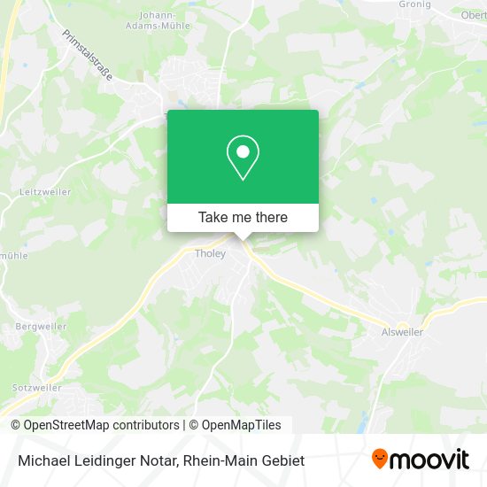 Карта Michael Leidinger Notar