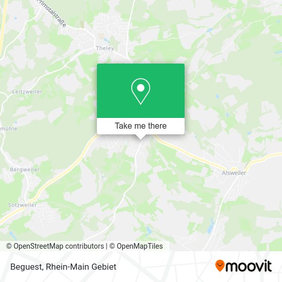 Карта Beguest