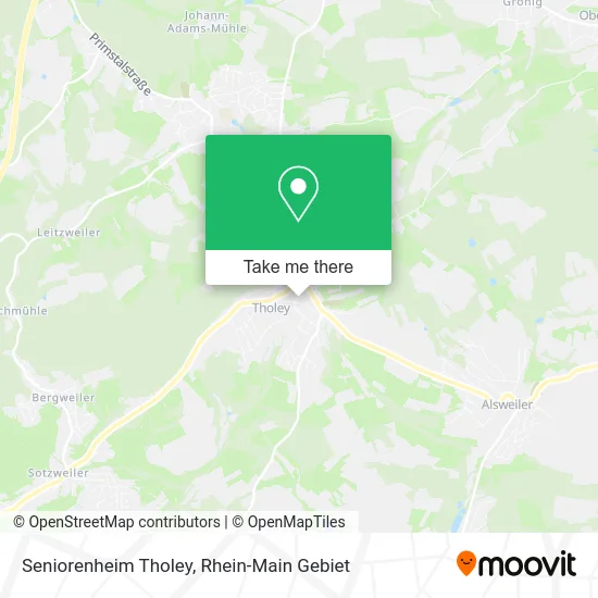 Карта Seniorenheim Tholey