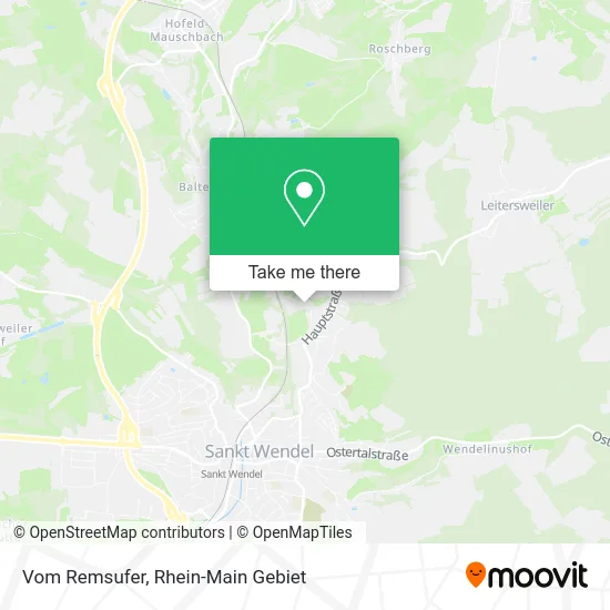 Карта Vom Remsufer