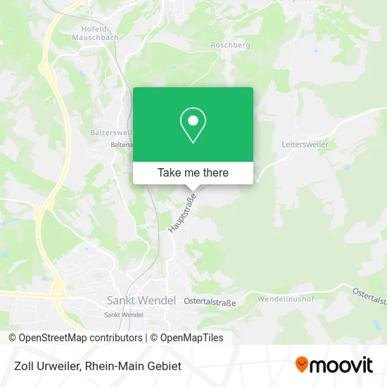Карта Zoll Urweiler