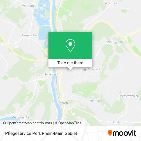 Карта Pflegeservice Perl