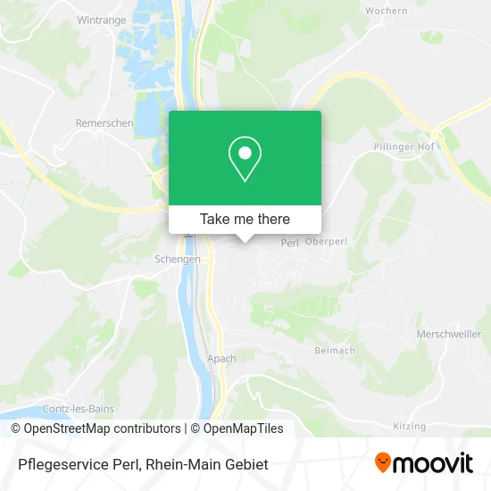 Карта Pflegeservice Perl