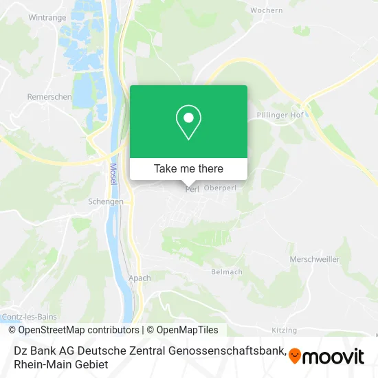 Карта Dz Bank AG Deutsche Zentral Genossenschaftsbank