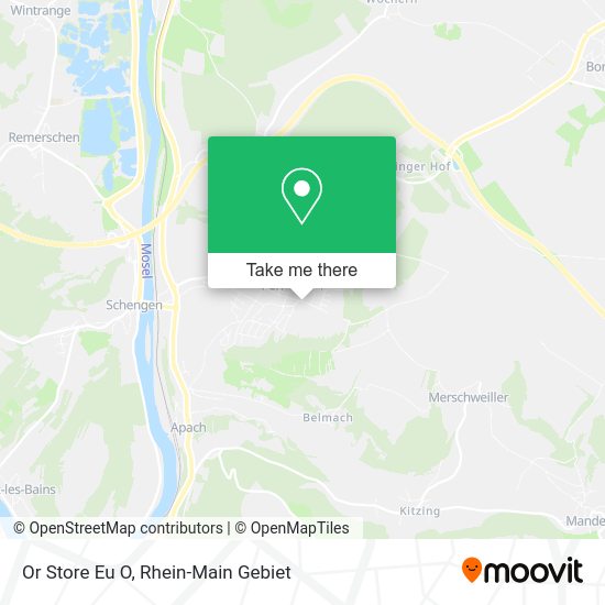 Карта Or Store Eu O