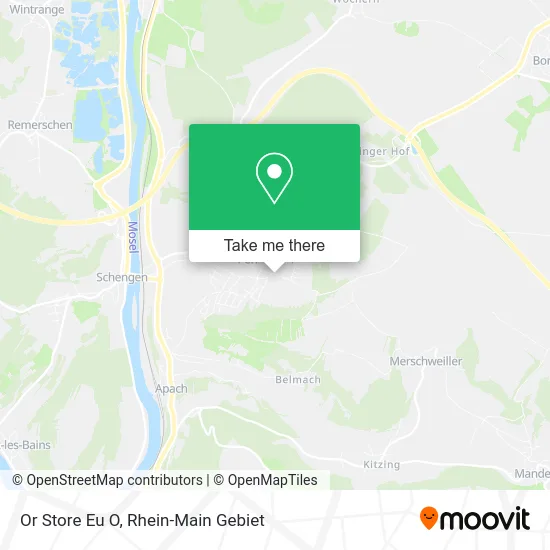 Карта Or Store Eu O