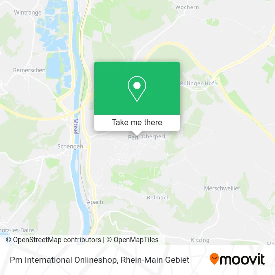 Карта Pm International Onlineshop