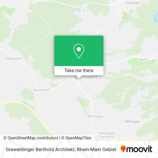 Карта Greweldinger Berthold Architekt