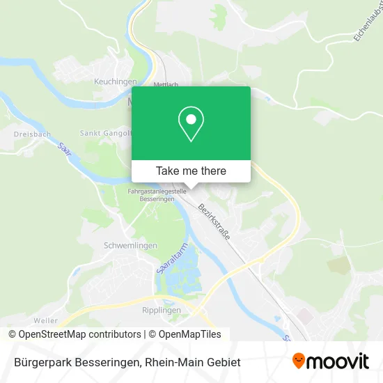 Карта Bürgerpark Besseringen