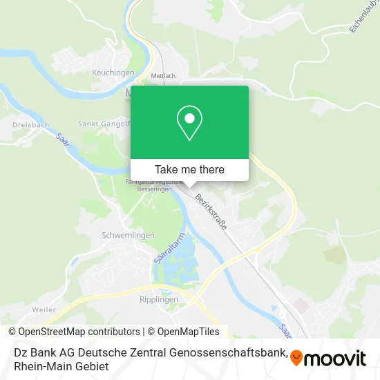 Карта Dz Bank AG Deutsche Zentral Genossenschaftsbank