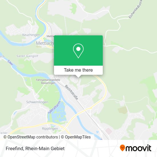 Карта Freefind