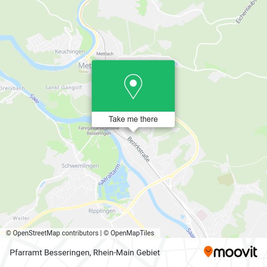 Карта Pfarramt Besseringen