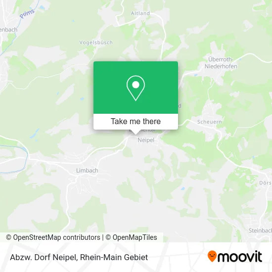 Карта Abzw. Dorf Neipel