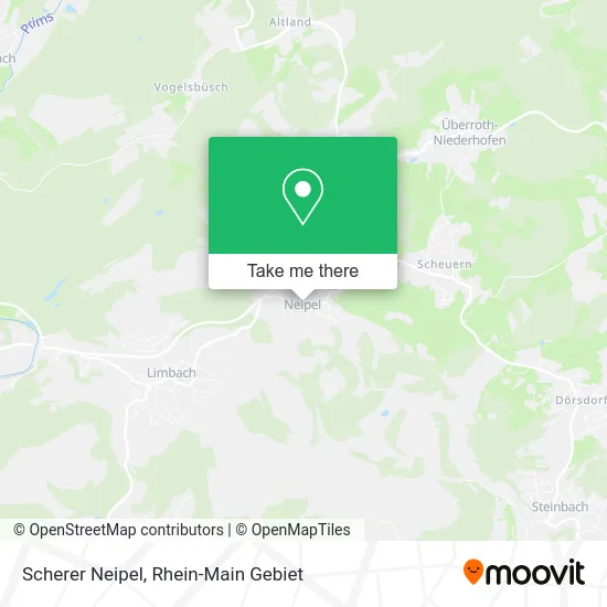 Карта Scherer Neipel