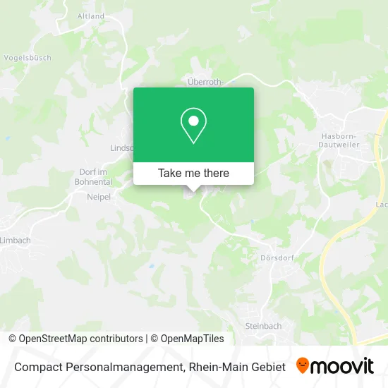 Карта Compact Personalmanagement