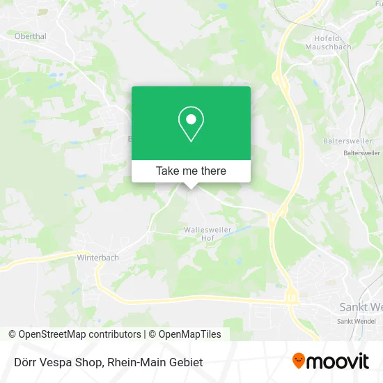 Карта Dörr Vespa Shop