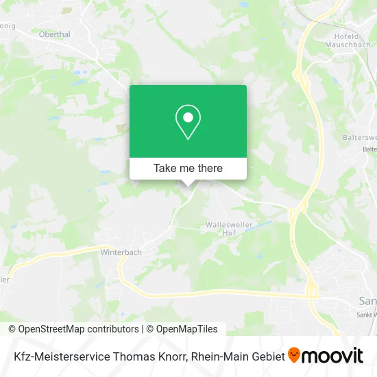 Карта Kfz-Meisterservice Thomas Knorr