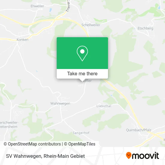 Карта SV Wahnwegen