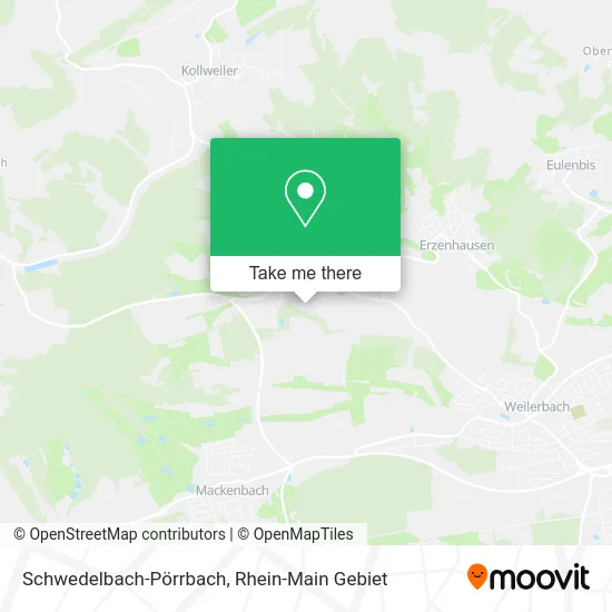 Карта Schwedelbach-Pörrbach