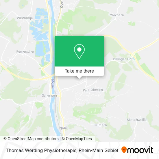 Карта Thomas Werding Physiotherapie