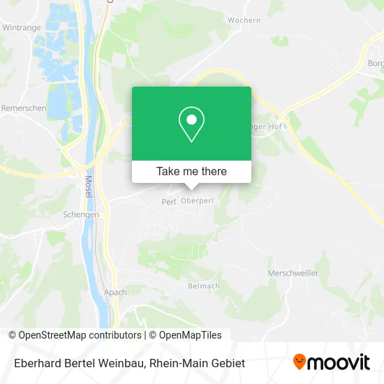 Карта Eberhard Bertel Weinbau