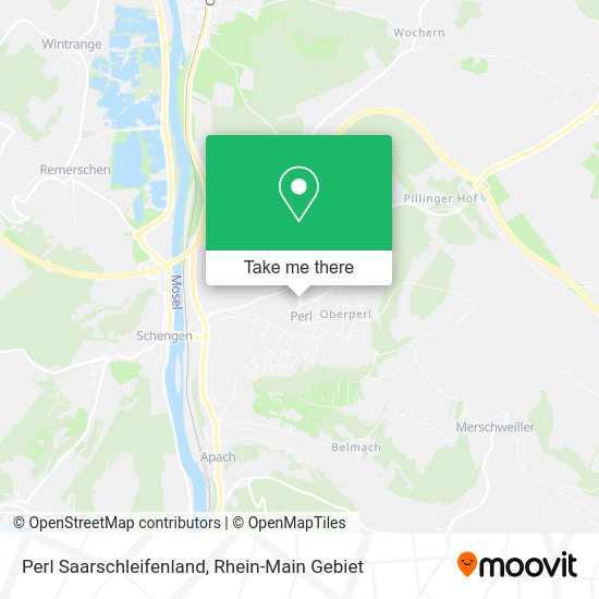 Карта Perl Saarschleifenland